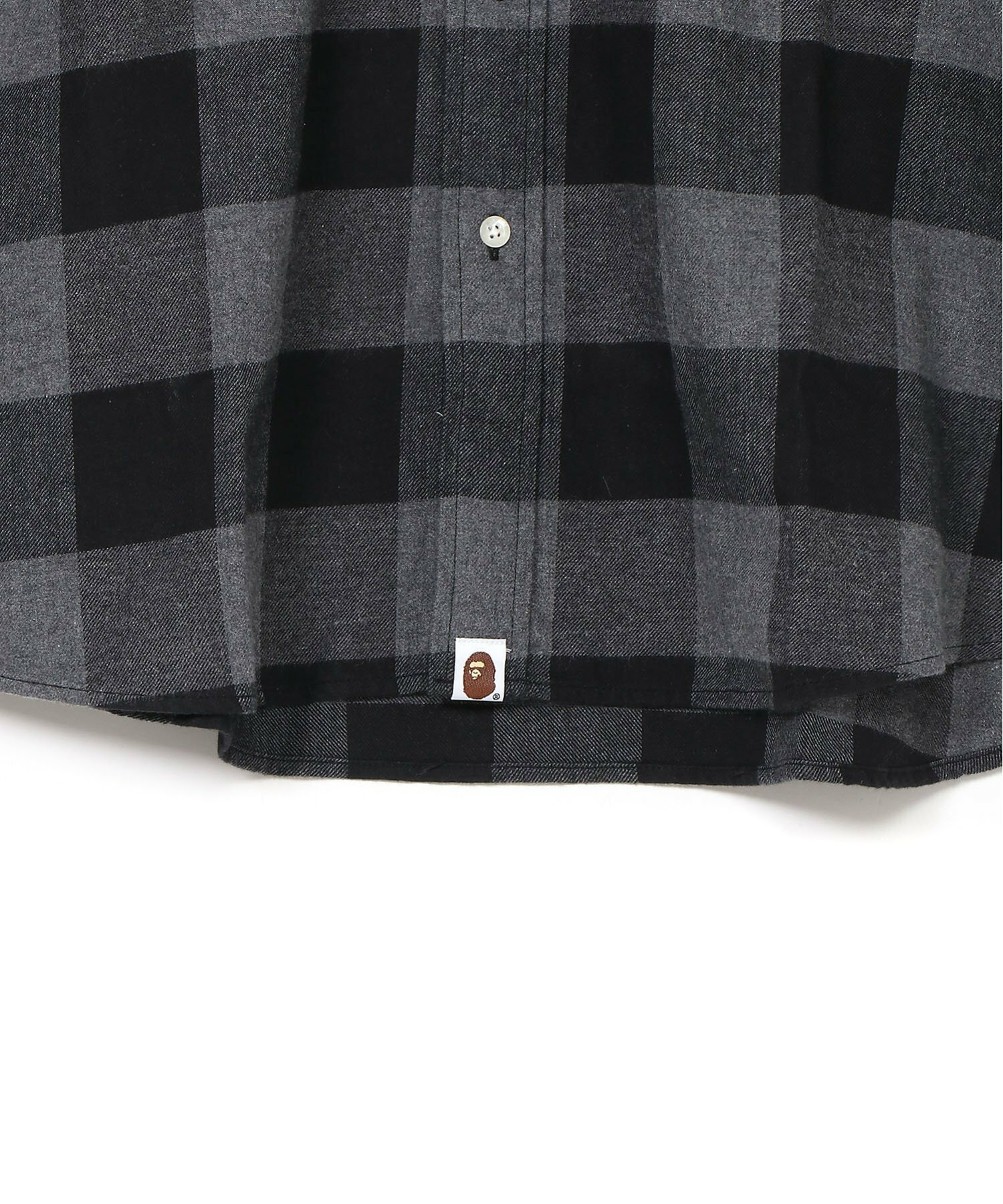 (M)COLLEGE BLOCK CHECK RELAXED FIT SHIRT